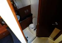 sailing yacht aft toilet shower wc sailing yacht charter sailboat Hanse 505